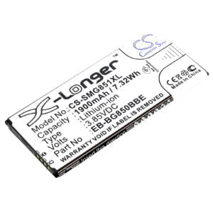 Samsung Galaxy Alpha Replacement Battery 3.85V 1900mAh