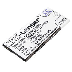 Samsung EB-BA510ABE, GH43-04563A CS-SMA510XL