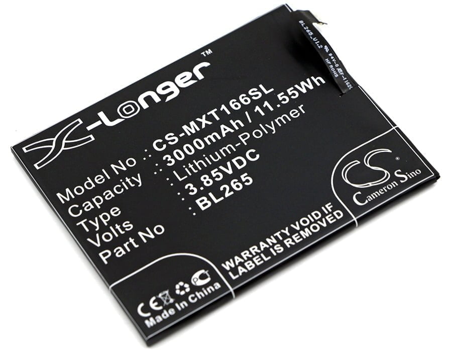 Motorola BL265 Mobile/SmartPhone Replacement Battery 3000mAh