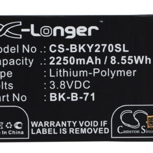 BBK VIVO Y18 Mobile/SmartPhone Replacement Battery 3.8V 2250mAh