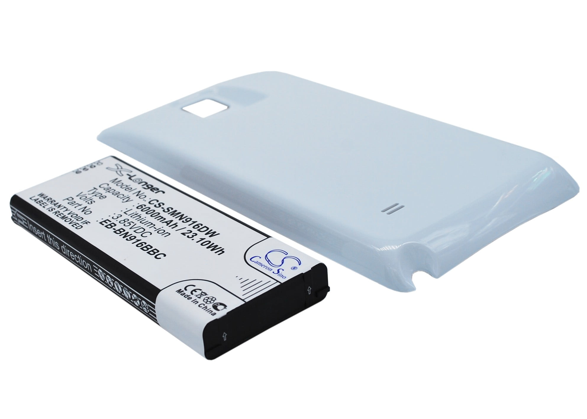Samsung SM-N9100 SM-N9106W Replacement Battery 3.85V 6000mAh