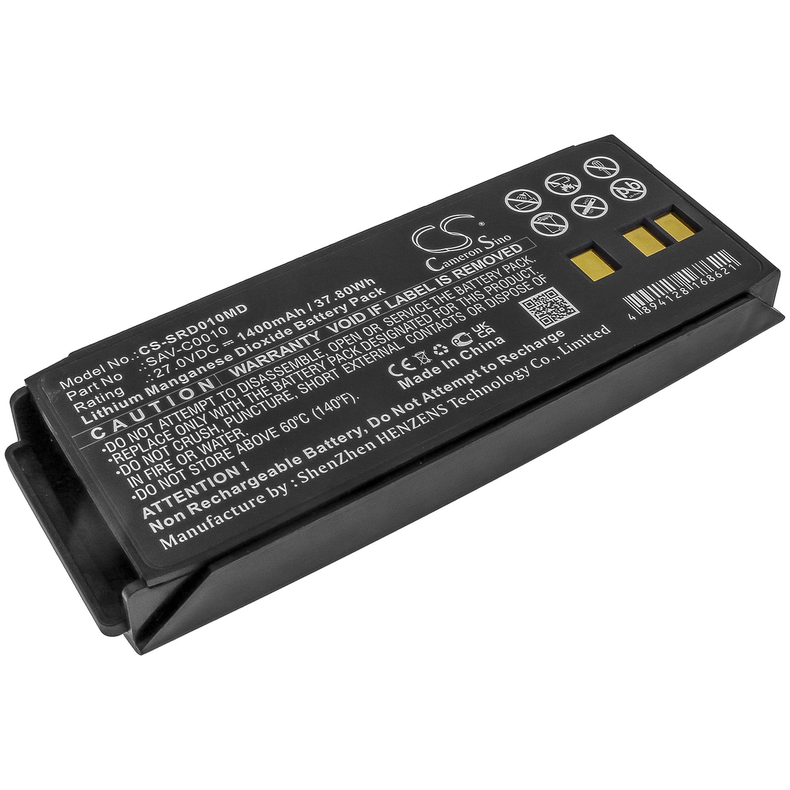 SaverOne D P semi automatic Replacement Battery 1400mAh