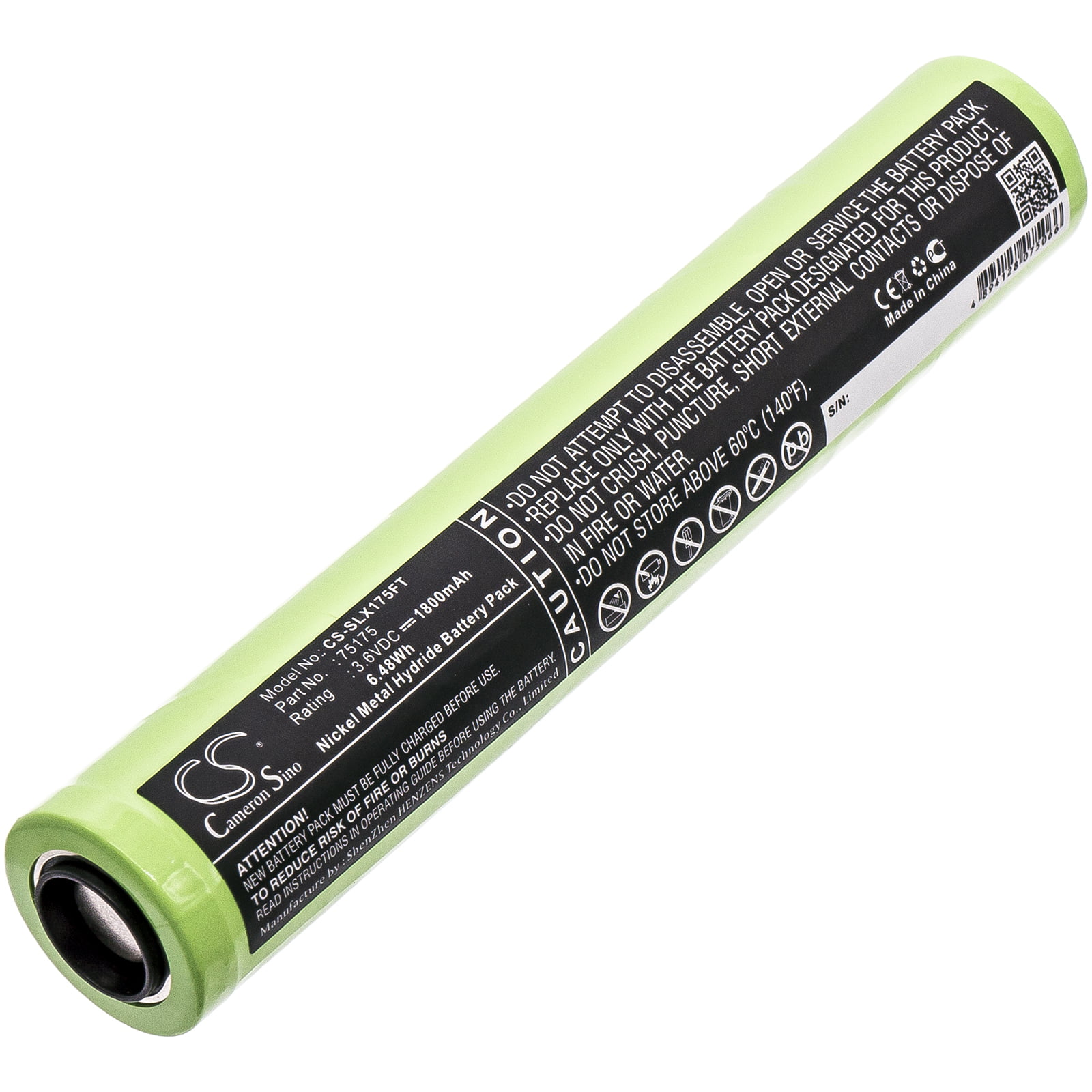 STREAMLIGHT BATTERY 75175 VS 75375 Peli 7050 7059 Replacement Battery