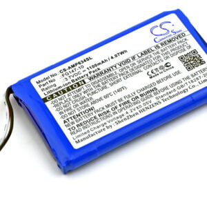 AMX FG148-04 Mio Modero remote controls Replacement Battery 3.7V 1100mAh