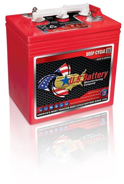 US-Battery-US125CS-T-125-6V-240Ah-Flooded-Lead-Acid-GC2-Deep-Cycle-Battery-x-8-166100975888-2