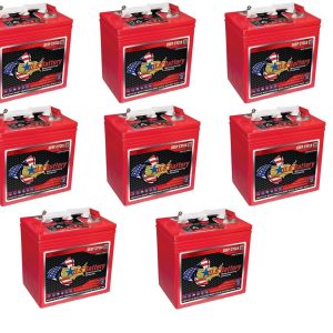 US Battery US125CS T-125 6V 240Ah Flooded Lead Acid GC2 Deep Cycle Battery x 8