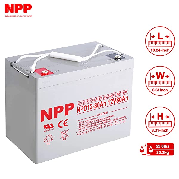 NPP-NPD12-80Ah2-Pcs-12V-80Ah-Group-24-AGM-Deep-Cycle-Sealed-Lead-Acid-Rechargeable-Battery-for-Backup-Sump-Pump-Trolli-B0B3XLHD7F-2