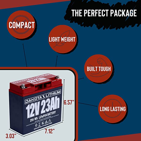 Dakota-Lithium-12V-23Ah-LiFePO4-Deep-Cycle-Battery-11-Year-USA-Warranty-2000-Cycles-Perfect-for-Ice-Fishing-B08F6H98LN-2