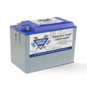 50Ah 24V LiFePO4 Deep Cycle Battery