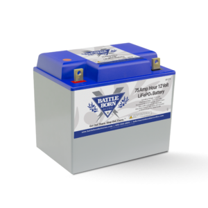 75Ah 12V Group 24 LiFePO4 Deep Cycle Battery