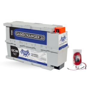 12V GC3 LiFePO4 Heated Battery Kit