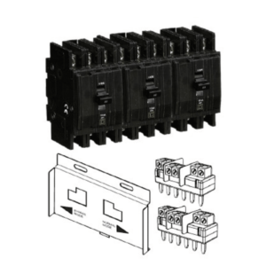 Schneider 60A, Three-Phase Breaker Kit