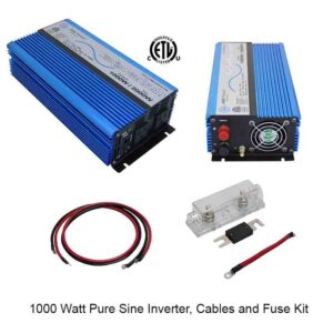 1000 Watt Pure Sine Power Inverter Kit