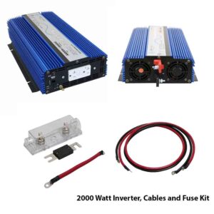 2000 Watt Pure Sine Power Inverter Kit