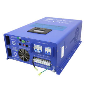 10000 Watt Pure Sine Inverter Charger 48 Vdc / 240Vac Input & 120/240Vac Split Phase Output