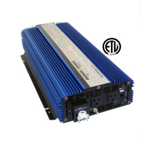 3000 Watt Pure Sine Inverter ETL Listed conforms to UL 458 / CSA 22.2
