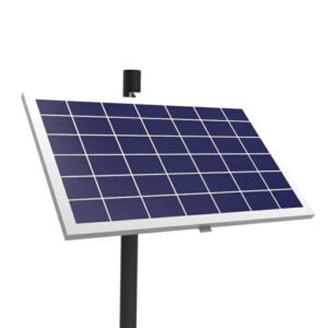 Adjustable Solar Side Pole Mount Bracket – Fits 1 Panel