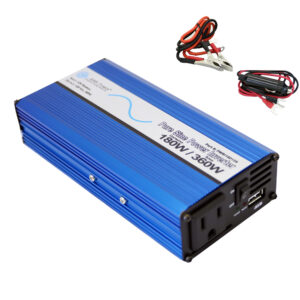 180 Watt Pure Sine Power Inverter with USB Port