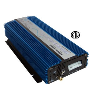 2000 Pure Sine Inverter with Transfer Switch – ETL Listed Conforms to UL458 Standards Hardwire Only