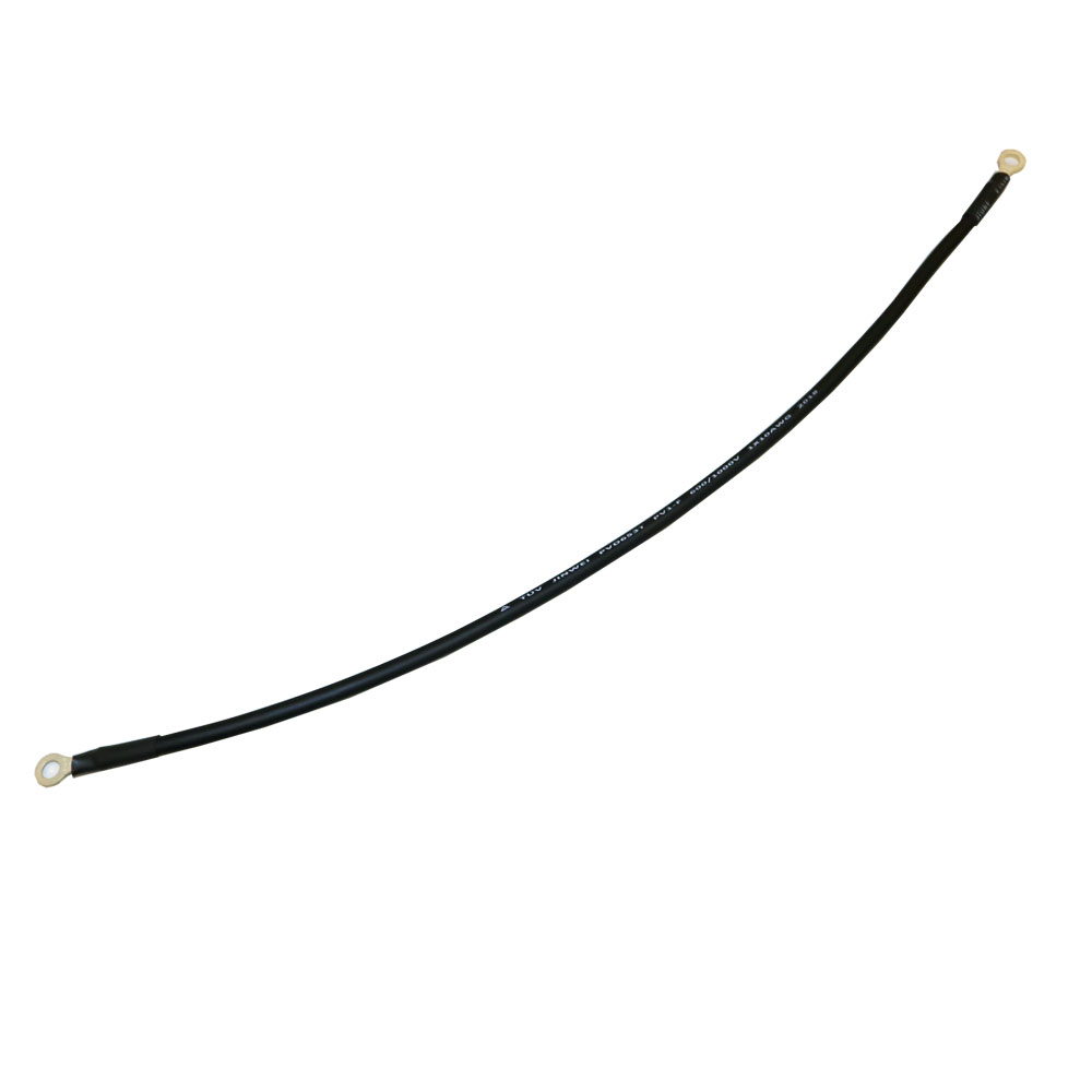 Cable 1/0 AWG 2FT Black Lugged