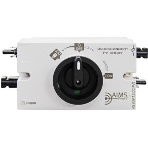 AIMS Power Solar PV DC Quick Disconnect Switch 1200V 32 Amps