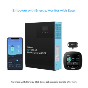 48V 3500W Solar Inverter Charger w/ Renogy ONE Core