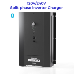 REGO 3000W 12V Pure Sine Wave HF Inverter Charger Split-phase Design