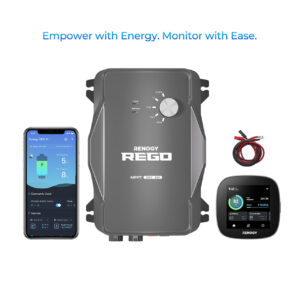 REGO 12V 60A MPPT Solar Charge Controller w/ Renogy ONE
