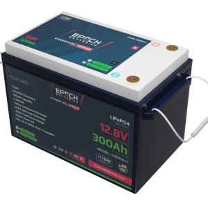 12V 300Ah | Heated & Bluetooth | LiFePO4 Battery - Epoch Essentials - ETA OCT 11