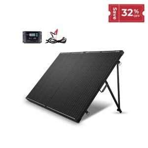 200 Watt 12 Volt Monocrystalline Foldable Solar Suitcase