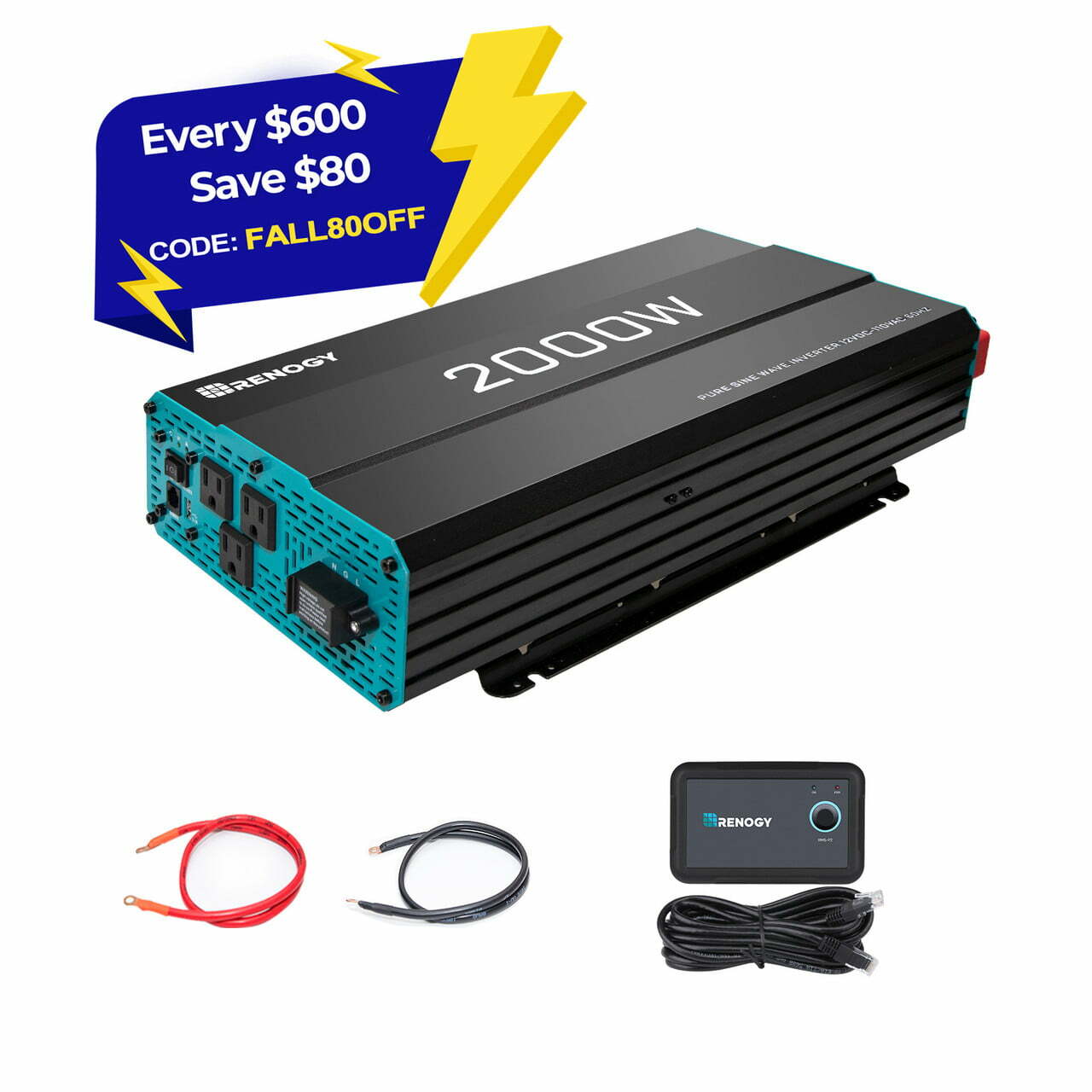 2000W 12V Pure Sine Wave Inverter
