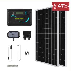 200 Watt 12 Volt Solar RV Kit