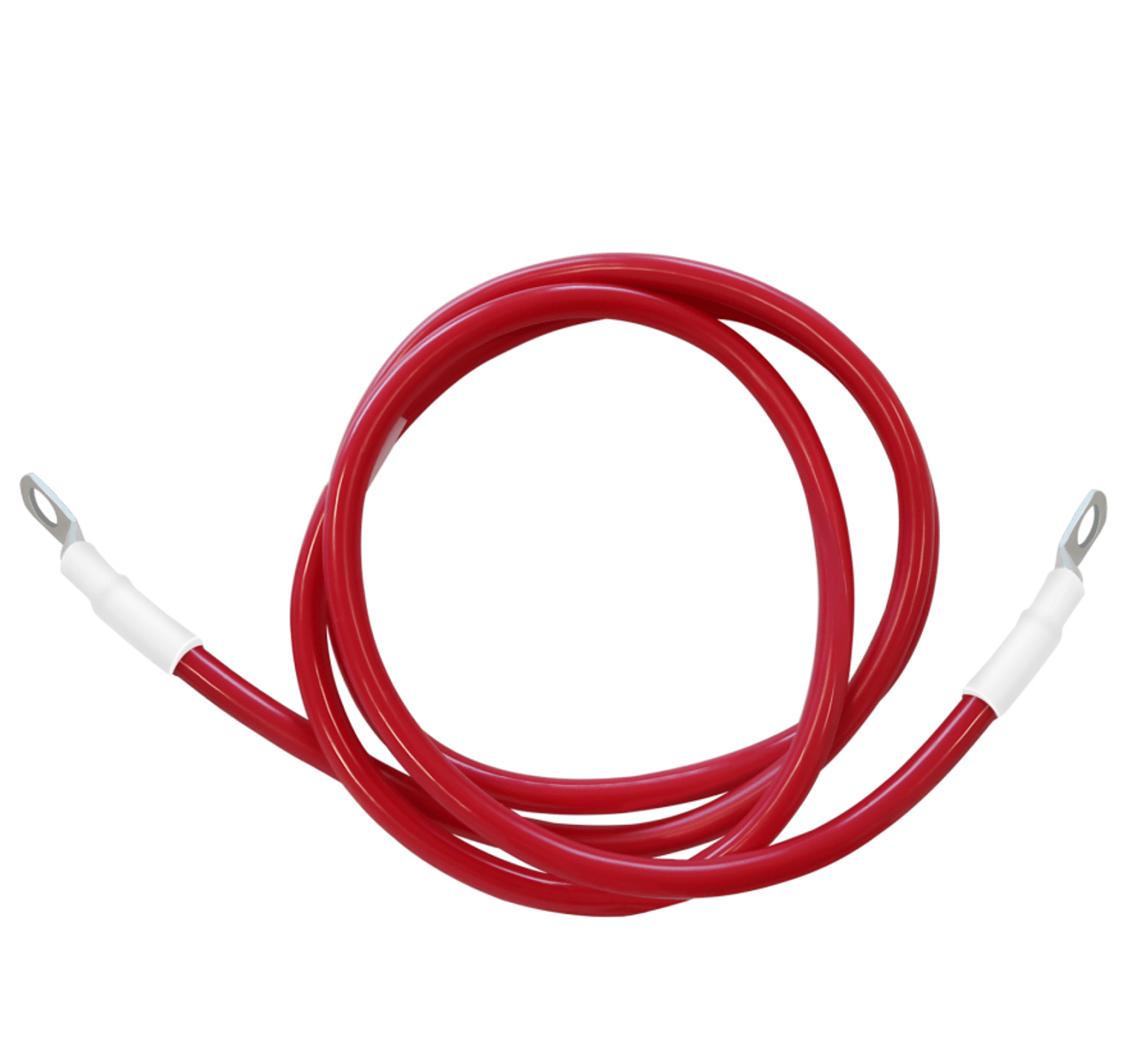 5ft ANL Fuse Cable with Double Ring Terminals for 3/8 in Lugs