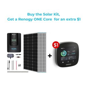 600W 12V/24V Monocrystalline Solar Premium Kit w/Rover 60A Charger Controller