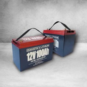 Dakota Lithium 24V 100Ah Deep Cycle Marine Trolling Motor Battery Set