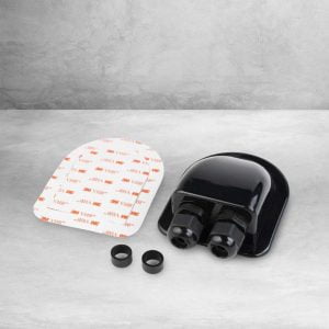 2-Port RV Solar Roof Cap – Waterproof & UV Resistant