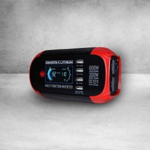 Dakota Lithium Multi Function 300W Power Inverter DC 12V to 110V AC Converter