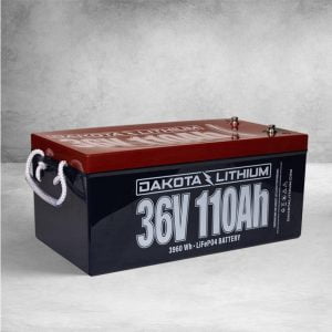 Dakota Lithium 36V 110Ah Deep Cycle LiFePO4 Single Battery