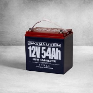Dakota Lithium 12v 54Ah Deep Cycle Marine Trolling Motor Battery