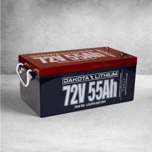 Dakota Lithium 72V 55Ah Deep Cycle LiFePO4 Single Battery