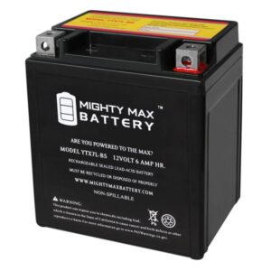 YTX7L-BS 12v 6Ah Battery for ATK All Electric Start Models 1996-2001