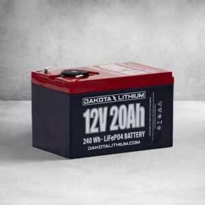 Dakota Lithium 12v 20Ah Battery