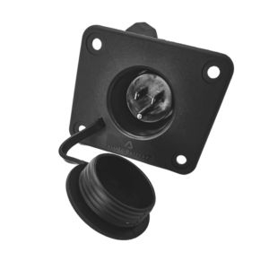 EZGO 48V Onboard 110v Charging Receptacle with Extension Cord Plug