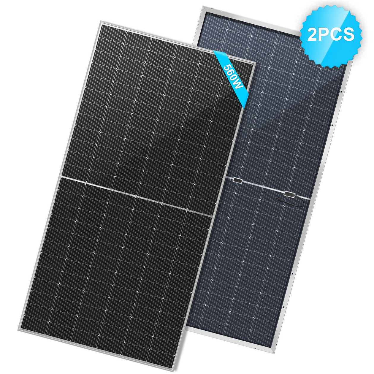 560 Watt Bifacial PERC Solar Panel