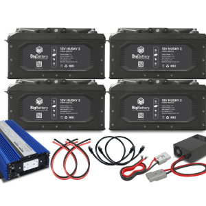 12V 4X HUSKY 2 KIT -  AIMS + CHARGER