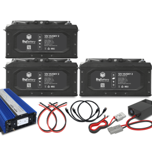 12V 3X HUSKY 2 KIT -  AIMS + CHARGER
