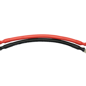 4AWG (Black and Red) 11 inches Ring to Ring Terminal Cable