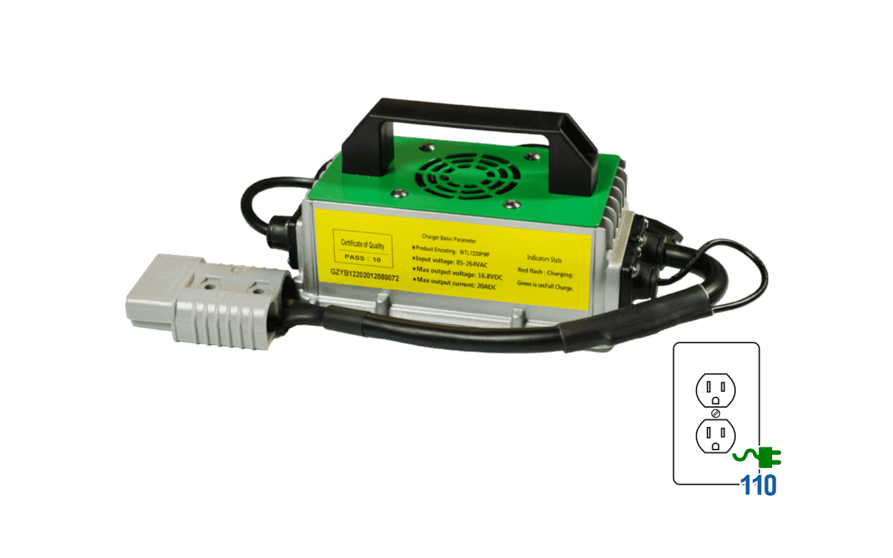 12V 110V AC 20A Lithium Charger (16.8V DC)