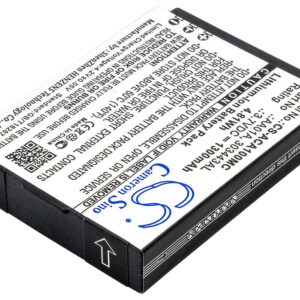 ACTIVEON CX GOLD DKA10W-B DX LKA10W-B LX 303443AL Replacement Battery 1300mAh