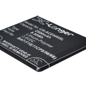 Acer Liquid E600 BAT-F10(11CP5/56/68) KT.0010S.012 Replacement Battery 2500mAh